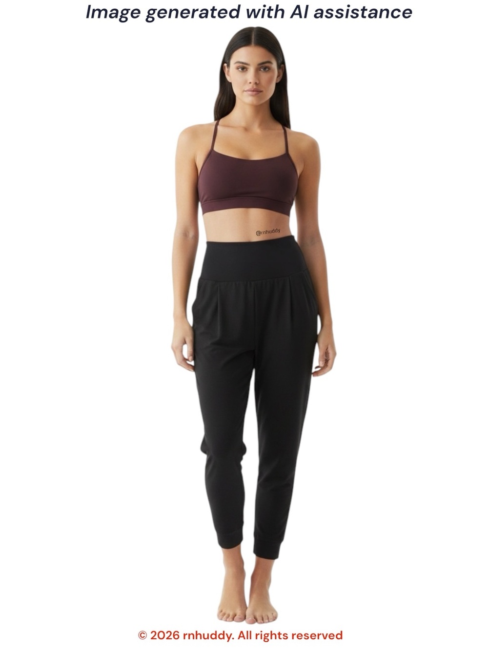 Athleta M black elation pant